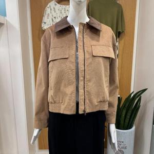 클리지 DP01 빅 포켓 벨벳 카라 자켓 CP7WJK13