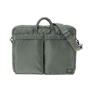 포터 올 뉴 탱커 투웨이 도큐먼트백 집 세이지 그린 622-15151