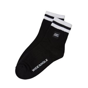 [와이드앵글]여성 CO 컬러 블록 미들 삭스 WWU25S02Z1