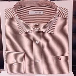 [듀퐁셔츠]SE5FM12LS705SBW_비즈니스 라인 스트라이프 셔츠