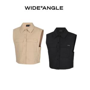 [와이드앵글]CO 자카드 퀼팅 베스트 L WWU24671