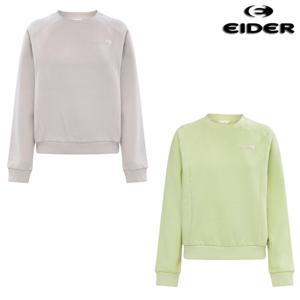 아이더 (DWW25258) 여성 에델 캐주얼 동계 긴팔 기모 맨투맨 티셔츠