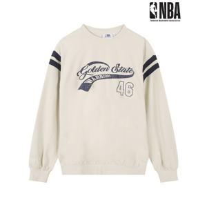 [엔비에이]남녀공용 엔비에이 [GSW] 스포티 캐쥬얼 레터링 티셔츠 N253TS021P