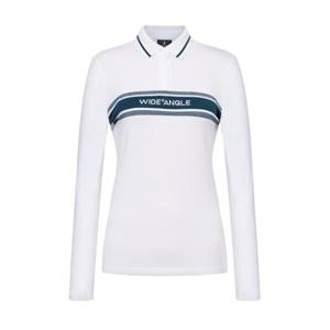 [와이드앵글]여성 TO 니트 하이브리드 폴로티셔츠 LWWU25211W3