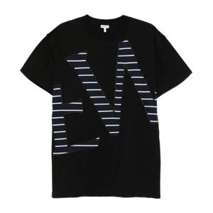 로에베 로고 스트라이프 크루넥 티셔츠 H526Y22XCS 1100