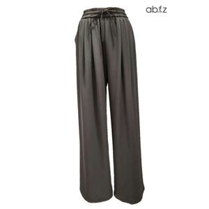 [에이비에프지]밴딩 투 핀턱 와이드 밴츠 APZ4HP32J