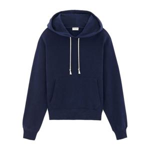 생로랑 코튼 드로우스트링 마린 후드티셔츠 778464Y 36SW4140