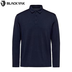 블랙야크 남성 가을 아웃도어 등산 긴팔 티셔츠 메리노 울 카라 긴팔티1 1BYKTFU008NA