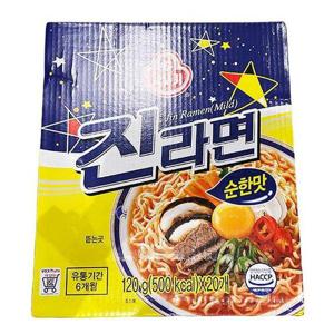 농심 진라면 순한맛 120G X 20입 63271
