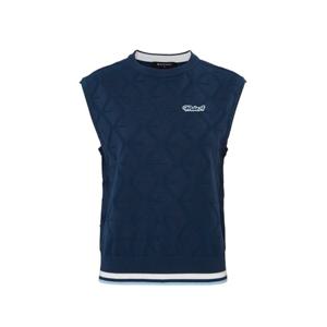 [와이드앵글]여성 CO 전판 패턴 라운드 베스트 L WWU25K53TB