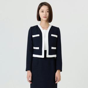 [린(의류)]피올리 배색 자켓 (LCJKOD0400)