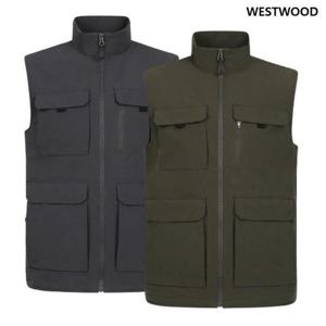 웨스트우드 HC27 맨 멀티포켓 2L 방풍 베스트 WP1MTVT603