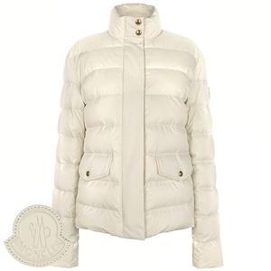 몽클레어 25FW 화이트아이보리 베셋 숏 구스 다운 자켓 1A00119 597WF 038