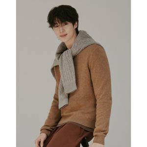 [지오다노]남자 더블니트 크루넥 스웨터 055910