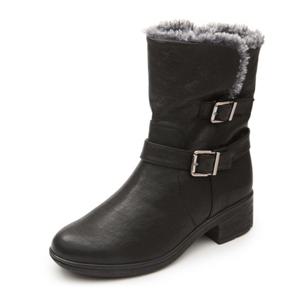 금강제화 랜드로바 여성 LANBOC3914WG1 버클 털 부츠 캐주얼 쿠션 여성부츠