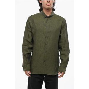 디스퀘어드2 긴팔 셔츠 S74DM0395 S52588 727 Military Green