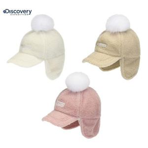 [디스커버리] DXCP4353N 남여공용 폼폼 트래퍼 캡 (DXCP4353N)