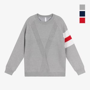 클라우스 남성 골프웨어 방풍안감 라운드 골프니트 FH25WM2501_GY IS