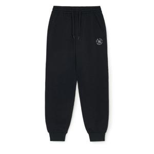 MLB바지 GQC 3FPTB0144-50BKS 여성 베이직 원형로고 조거팬츠