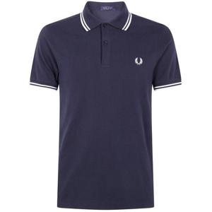 프레드페리 폴로 티셔츠 FP M3600P 55 238 NAVY WHITE