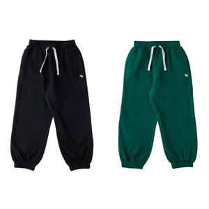 [블루독]BK/GN 포인트스웨트팬츠 25A35-415-01,02