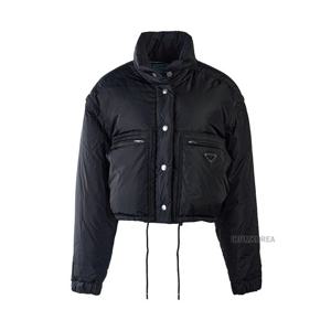 [프라다] FW25 여성 리나일론 크롭 패딩 29Y132 1WQ9 F0002