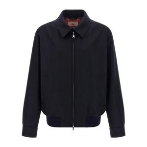 바라쿠타 울 캐시미어 리브 헴 봄버 재킷 BRCPS1130 UT2842 397