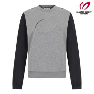 마스터바니  (421E3TR306) 여성 엠보 심볼 텍스처 블록 스트링 티셔츠