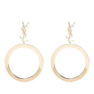 생로랑 메탈 서클 후프 카산드르 귀걸이 784142Y1500 8030