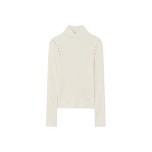 [게스]여성 숄더 스터드 폴라 스웨터(YP4S1653)