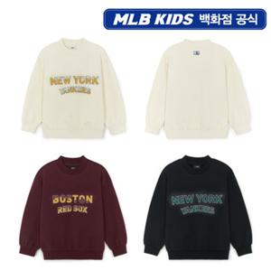 [MLB키즈] 스트릿 베이직 레터링 기모 맨투맨 3종 택1 (7AMTB1356)