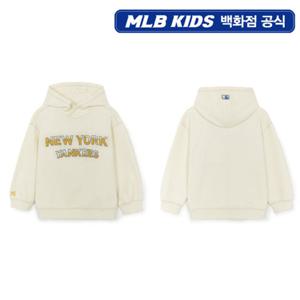 [MLB키즈] 스트릿 빈티지 배색 스티치 기모 후드 (7AHDB0756-50CRS)