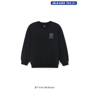 [MLB키즈US] (7AMTB1756-50BKS) 베이직 스몰로고 맨투맨 (기모) 아동맨투맨 키즈맨투맨