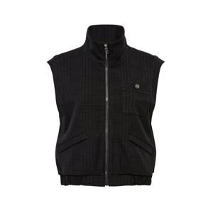 [와이드앵글]여성 CO 엘레강스 자카드 하이넥 베스트 L  WWU25671Z1