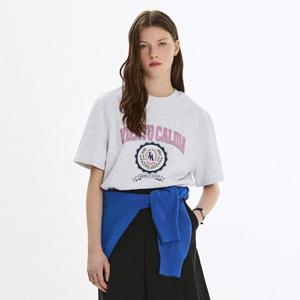 [시스티나]코튼 프린트 반팔 티셔츠 AWJTSP11090