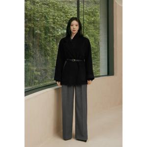 [시슬리]버디 벨티드 코트 SACT41561