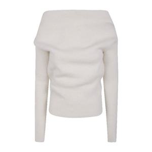 릭오웬스 카울 넥 롱 슬리브 풀오버 스웨터 RO02E4675KWP 11