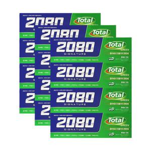 [메디안]애경 2080 시그니쳐 토탈 그린치약 125g 4입 x3