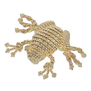 로에베 프로그 로프 텍스처 브로치 JJ38245X10 8130