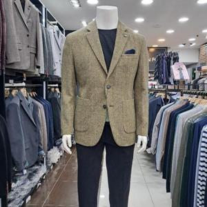 런던포그 HL01 아웃포켓울100%헤링본자켓 Lpwja797