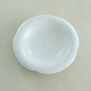 이천도자기 흰여울 꽃잎파스타 접시 32cm 식기 그릇 접시 백자접시 한정식접시 도자기접시 앞접시 작은접시