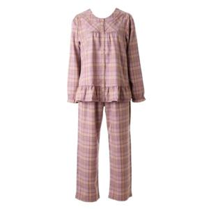 [비너스]약기모 부드럽고 따듯한 빅체크 여성파자마 VPA4555W