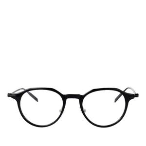 몽블랑 라운드 풀 림 메탈 안경테 MB0355O 001 49