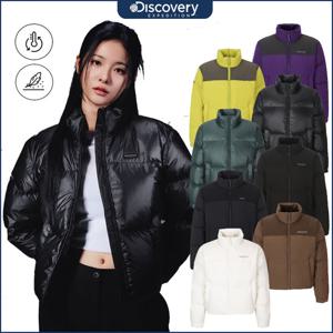 디스커버리 25FW신상 여성 시그니쳐다운 반슬리 오버핏 크롭 숏패딩 DWDJ8D056