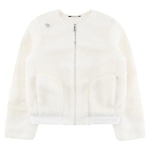 데상트 여성 셰르파 패딩 자켓 SP422SPDO9IVY