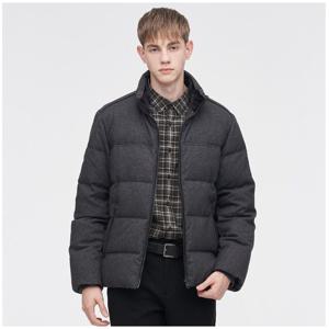 [링스골프][24FW] 남성 타운 울 덕 다운 점퍼  L11D4JP131_MG_CC