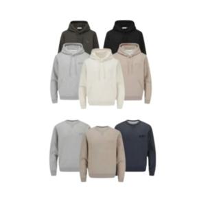 [에디션앤드지]에센셜 기모 후드티 맨투맨  11종 NEG5TH1101