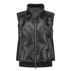 [마스터바니에디션] (421E4JV492)여성 글로시 저지 믹스 구스다운 베스트