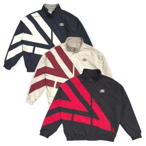 [엄브로] 2025 UQ323CPJ99/HBL ROYAL COLLEGE 리버서블 패딩 자켓/BLK0(블랙),FGR0(베이지),PTN1(패턴)