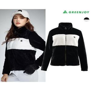 그린조이 세이브존07 여성 배색 부클레 점퍼 GF22KJ61W
